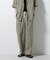 メランジドライイージーテーパードパンツ（セットアップ可）