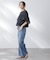 Healthy DENIM／別注 Pink Pepper Midrise ワイドデニム