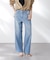 Healthy DENIM／別注 Pink Pepper Midrise ワイドデニム