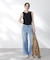 Healthy DENIM／別注 Pink Pepper Midrise ワイドデニム