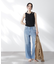 Healthy DENIM／別注 Pink Pepper Midrise ワイドデニム