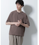 フェイクレイヤードキーネックTシャツ 半袖