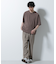 フェイクレイヤードキーネックTシャツ 半袖