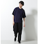 フェイクレイヤードキーネックTシャツ 半袖