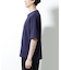 フェイクレイヤードキーネックTシャツ 半袖