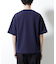 フェイクレイヤードキーネックTシャツ 半袖