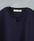 フェイクレイヤードキーネックTシャツ 半袖