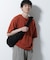 フェイクレイヤードキーネックTシャツ 半袖