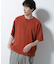 フェイクレイヤードキーネックTシャツ 半袖