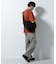 フェイクレイヤードキーネックTシャツ 半袖