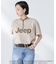 GOOD ROCK SPEED／Jeep Tシャツ ベージュ