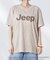GOOD ROCK SPEED／Jeep Tシャツ ベージュ