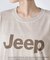 GOOD ROCK SPEED／Jeep Tシャツ ベージュ
