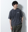 「A-C-Z」ピグメントグラフィックTシャツ 半袖