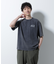 「A-C-Z」ピグメントグラフィックTシャツ 半袖