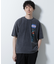 「A-C-Z」ピグメントグラフィックTシャツ 半袖
