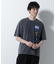 「A-C-Z」ピグメントグラフィックTシャツ 半袖