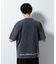 「A-C-Z」ピグメントグラフィックTシャツ 半袖