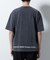 「A-C-Z」ピグメントグラフィックTシャツ 半袖
