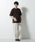 メランジサーフニットＴシャツ半袖