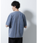 ｢A-C-Z｣2トーンピグメントTシャツ 半袖