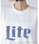 GOOD ROCK SPEED／Miller LITE Tシャツ ホワイト