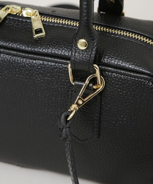 AULENTTI／レザー2WAYスクエアボストン｜ナノ・ユニバースの通販