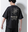 楊柳プリントTシャツ 半袖