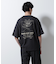楊柳プリントTシャツ 半袖