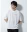 楊柳プリントTシャツ 半袖