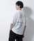 楊柳プリントTシャツ 半袖