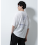 楊柳プリントTシャツ 半袖