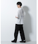楊柳プリントTシャツ 半袖