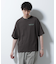 楊柳プリントTシャツ 半袖