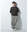 楊柳プリントTシャツ 半袖