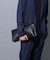 WEB限定／シンセティックレザー2WAYクラッチバッグ