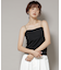 ストレッチポンチカップ付きベアトップキャミソール