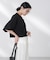 フクレシャーリングzipカーディガン