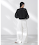 フクレシャーリングzipカーディガン