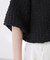 フクレシャーリングzipカーディガン