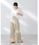 フクレシャーリングzipカーディガン