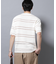ブークレーラメボーダー ニットTシャツ