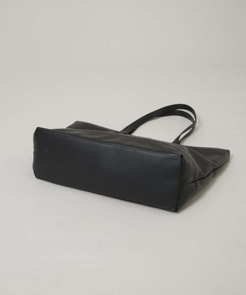 WEB限定／シンセティックレザートートバック｜ナノ・ユニバース