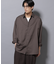 ビッグドレープシャツ 長袖
