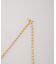 SOAC／Drop Chain Short Necklace