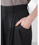 ダルサテンカーブタックパンツ