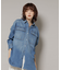 Healthy DENIM／Almond デニム ビッグシャツ