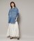 Healthy DENIM／Almond デニム ビッグシャツ