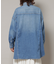 Healthy DENIM／Almond デニム ビッグシャツ