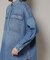Healthy DENIM／Almond デニム ビッグシャツ